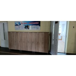 Мебель для школьной раздевалки 